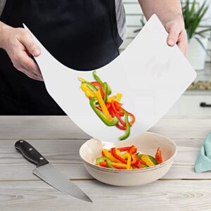 CounterArt Chop Chop Food Service Grade Flexible Cutting Mat, (Set of 4), 18 by 24-Inch