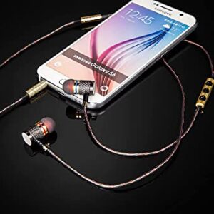 Betron YSM1000 in Ear Headphones Wired Earphones with Mic Microphone Volume Control Stereo Ear Buds Deep Bass Case 3.5mm Jack