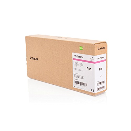 Canon PFI-706 PM Ink for iPF Printers (700ml) - Photo Magenta