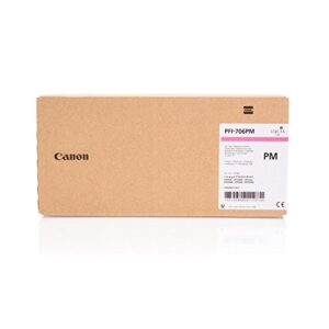 Canon PFI-706 PM Ink for iPF Printers (700ml) - Photo Magenta