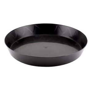 gro pro heavy-duty saucer with tall sides 25", black (hgc724946)