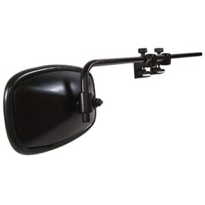 CIPA USA 11980 Universal Bar Towing Mirror Kit, black