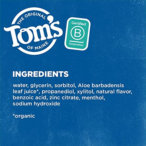 Tom's of Maine Long Lasting Wicked Fresh Mouthwash, Cool Mountain Mint - 16 oz - 2 pk by Tom's of Maine