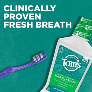 Tom's of Maine Long Lasting Wicked Fresh Mouthwash, Cool Mountain Mint - 16 oz - 2 pk by Tom's of Maine