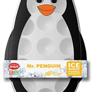 Snips Mr. Penguin Stackable Ice Tray with Lid