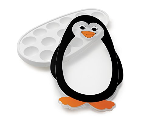 Snips Mr. Penguin Stackable Ice Tray with Lid