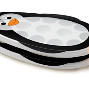 Snips Mr. Penguin Stackable Ice Tray with Lid