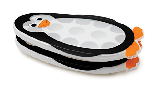 Snips Mr. Penguin Stackable Ice Tray with Lid