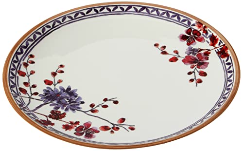 Villeroy & Boch Artesano Provencal Lavender Dinner Plate : Floral, 10.5 in, White/Multicolored