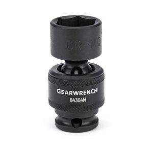 gearwrench 3/8" drive 6 point standard universal impact metric socket 18mm - 84364n