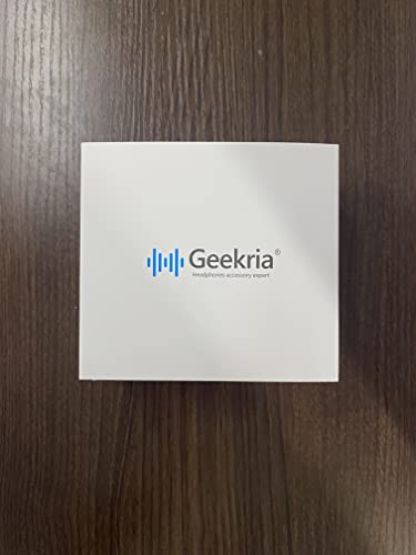 Geekria QuickFit Replacement Ear Pads for AKG K550, K551, K553 MKII Headphones Earpads, Headset Ear Cushion Repair Parts (Black)