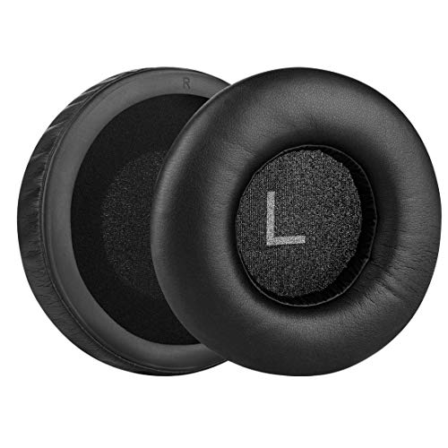 Geekria QuickFit Replacement Ear Pads for AKG K550, K551, K553 MKII Headphones Earpads, Headset Ear Cushion Repair Parts (Black)