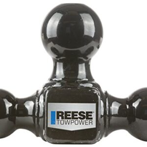 Reese Towpower 7022400 Black 2" Triple Ball Mount