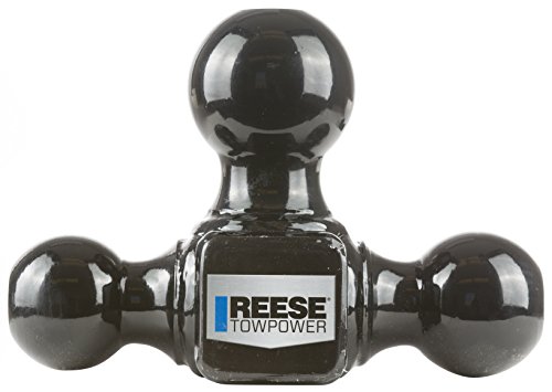 Reese Towpower 7022400 Black 2" Triple Ball Mount