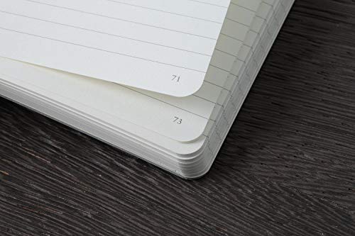 VALERY Lined Refill with Numbered Pages, for VALERY Slim A5 Size Journal Notebook