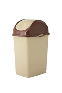 superio compact slim trash can