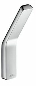 axor hook premium 1-inch modern -towel holder in chrome, 42801000