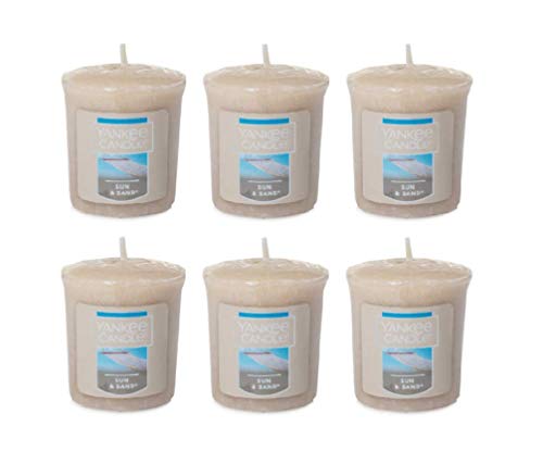 Yankee Candle Lot of 6 Sun & Sand Votive Candles