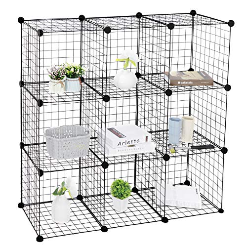 ZENY Pet playpen, Small Animal Cage, DIY 36 Panels Metal Wire Fence with Ramp for Guinea Pigs, Ferret, Rabbits, Pet Rat, Puppies, Indoor Use