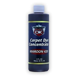 detail king automotive carpet dye- maroon