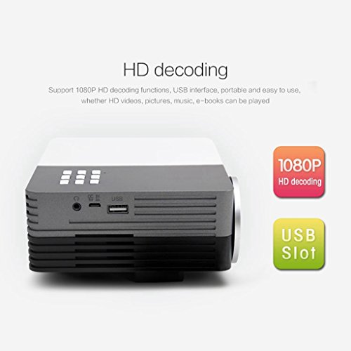 Best to Buy Newest LED Mini Video LCD 1080P 3D Home Theater Projector Full HD Proyector Beamer Projetor