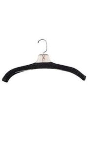 dress hanger dark gray foam covers 17 inches lot of 100