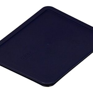Pyrex 7212-PC Blue Plastic Replacement Food Storage Lid - 3-Pack Made in the USA