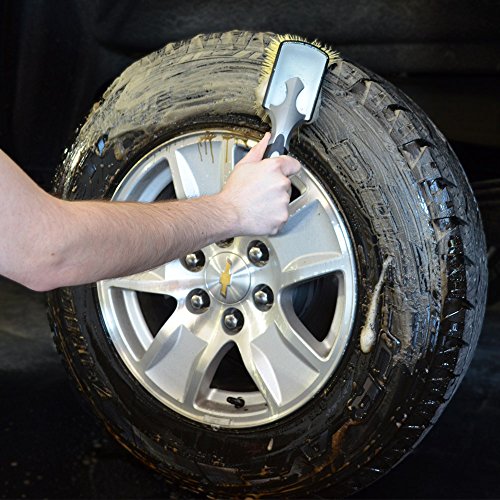 Detail King Tire and Whitewall Cleaner - Contains Darkening Agent - For Use Before Applying Tire Dressing - Gallon