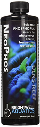 Brightwell Aquatics NeoPhos - Phosphorus Supplement for Ultra-Low Nutrient Reef Aquarium Systems, 500ml