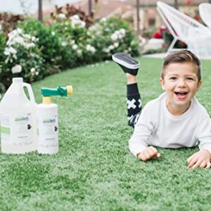 BioTurf BioS+ Artificial Turf Grass Concentrate Enzyme Cleaner and Pet Odor Eliminator - Removes Odors and Sanitizes - Organic, Safe, Environmentally Responsible (1 Gallon)