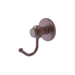 allied brass 920t-ca mercury collection twisted accents robe hook, antique copper