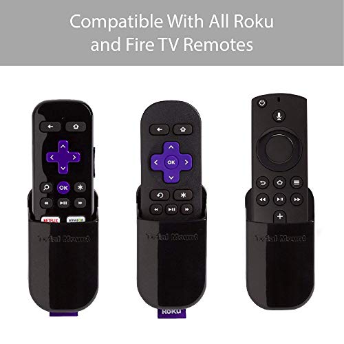 TotalMount Remote Holder for Roku and Fire TV Remotes