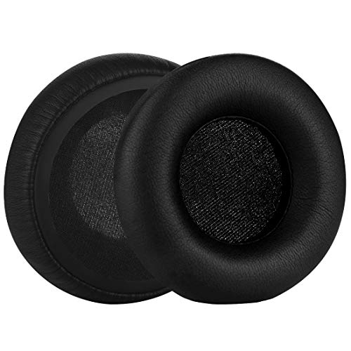 Geekria QuickFit Replacement Ear Pads for Monster DNA On-Ear Headphones Ear Cushions, Headset Earpads, Ear Cups Cover Repair Parts (Black)