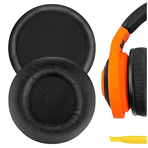 Geekria QuickFit Replacement Ear Pads for Razer Kraken Mobile Headphones Ear Cushions, Headset Earpads, Ear Cups Cover Repair Parts (Black)