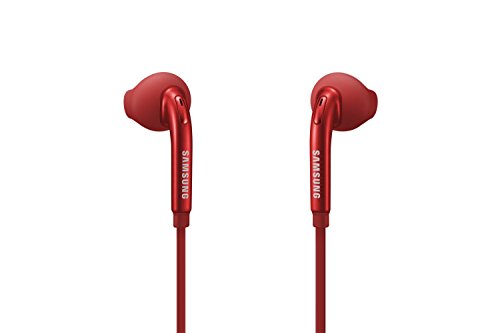 Samsung Active InEar Headphones for Universal/SmartPhones - Retail Packaging - Red - EO-EG920LREGUS