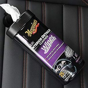 Meguiar'S Quik Interior Detailer Wipes 25 - 7" X 9" One Step Cleaning And Protection For All Interio