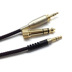 newfantasia 3m new replacement audio upgrade cable for sony mdr-1a mdr-1r headphones
