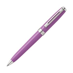 sheaffer prelude mini ballpoint pen, gloss lavender featuring nickel plate trim (e2980751)