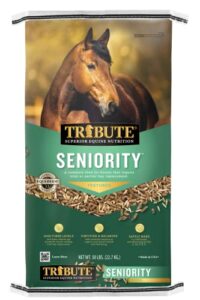 kalmbach feeds tribute maturity textured for horse, 50 lb