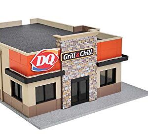 Walthers, Inc. DQ Grill & Chill Kit, 7-1/4 X 5-3/8 X 2-3/4" 18.4 X 13.6 X 6.9cm