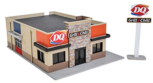 Walthers, Inc. DQ Grill & Chill Kit, 7-1/4 X 5-3/8 X 2-3/4" 18.4 X 13.6 X 6.9cm