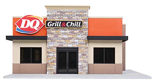 Walthers, Inc. DQ Grill & Chill Kit, 7-1/4 X 5-3/8 X 2-3/4" 18.4 X 13.6 X 6.9cm