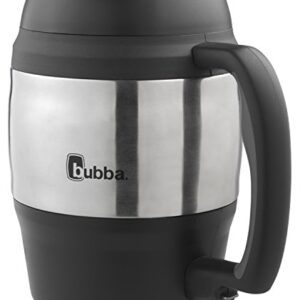 Bubba Classic Insulated Mug, 52oz Double-Insulated Mug with Handle, Bottle Opener, and Tightly Sealed Lid, Keeps Drinks Hot or Cold for Hours, Licorice