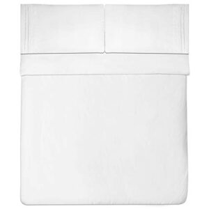 California King Sheet Sets - Breathable Luxury Sheets with Full Elastic & Secure Corner Straps Built In - 1800 Supreme Collection Cal King Deep Pocket Bedding Set, Sheet Set, California King, White