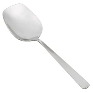 Town 22806-8-1/4" Solid Stainless Steel Serving Spoon