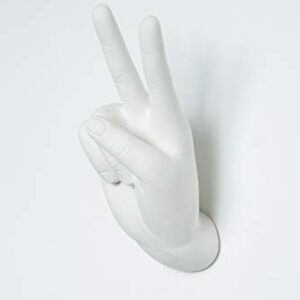 Interior Illusions Peace Sign Hand Wall Hook