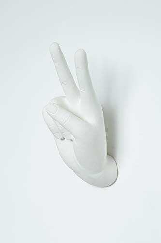 Interior Illusions Peace Sign Hand Wall Hook