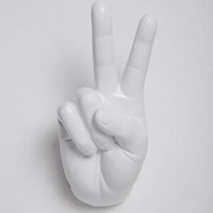 Interior Illusions Peace Sign Hand Wall Hook