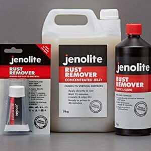 JENOLITE Original Rust Remover Naval Jelly | Concerntrated Rust Destroying Treatment | Removes Rust Back to Bare Metal | 40g (1.3 fl oz)