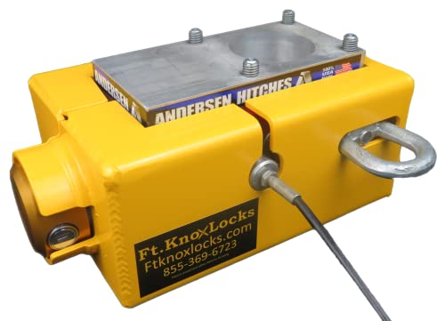 Andersen Ultimate 5th Wheel Connection Lock (Andersen Ultimate 5th Wheel W/Trimax) Yellow